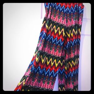 🥰 Very Colorful, Wide-Leg, Yoga pant